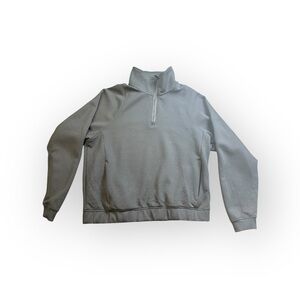 Yogalicious Scuba Urban Renewal 1/2 Zip Pullover – Charcoal Gray – Size M